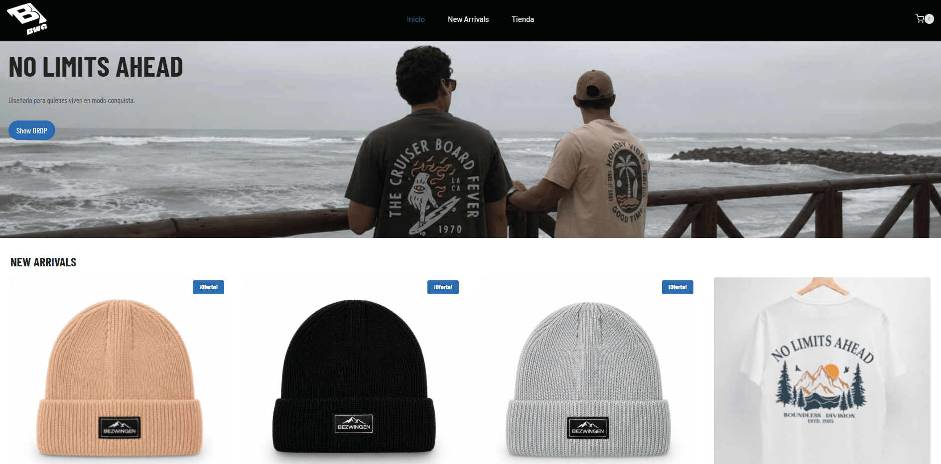 Bezwingen — Marca de Ropa